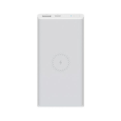 Внешний аккумулятор с поддержкой беспроводной зарядки Mi Wireless Charger (10000 mAh) (Белый) — фото