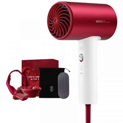 Фен для волос Soocas Hair Dryer H5-T (Красный, подарочная упаковка) — фото