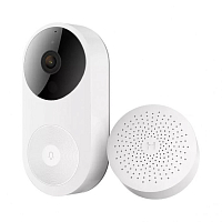 Умный дверной звонок Xiaobai Smart Video Doorbell D1 Set (CMDR001W) (Белый) — фото