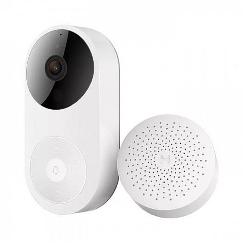 Умный дверной звонок Xiaobai Smart Video Doorbell D1 Set (CMDR001W) (Белый) — фото