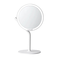 Зеркало косметическое AMIRO Mini 2 Desk Makeup Mirror White AML117-W (Белый) — фото