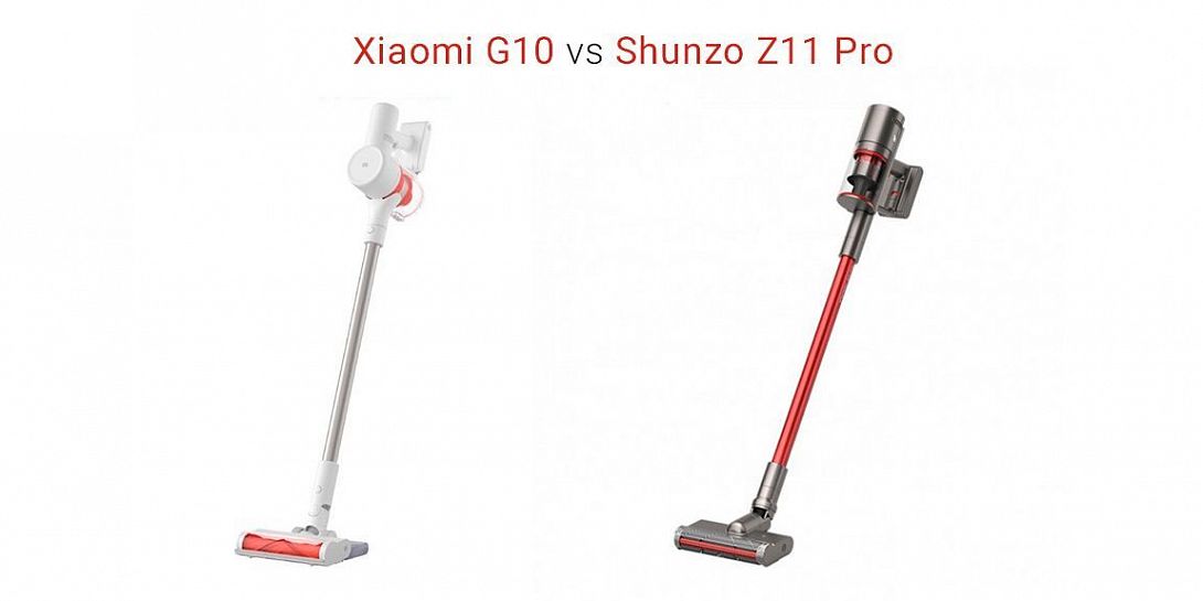 Сравнение ручных пылесосов Xiaomi G10 и Shunzao Z11 Pro: какой лучше?