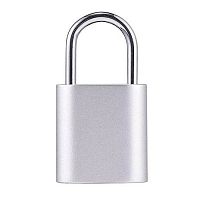 Умный замок Noc Loc Smart Fingerprint Padlock Silver (Серебристый) — фото
