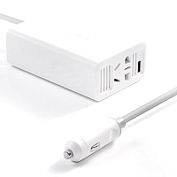 Автомобильный инвертор Xiaomi Mijia Smartmi Car Inverter 12V to 220V White (Белый) — фото