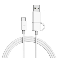 Кабель 2 в 1 USB/Type-C/Type-C Xiaomi ZMI 100см — фото