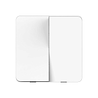 Умный выключатель Mijia Smart Switch (2 кнопки) MJKG01-2YL White (Белый) — фото