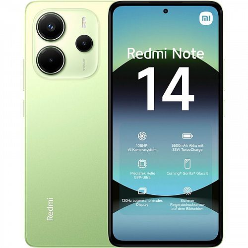 Смартфон Redmi Note 14 8GB/256GB (Зеленый) — фото