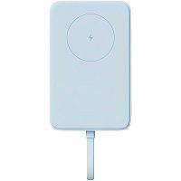 Внешний аккумулятор Mi Magnetic Power Bank With Cable USB-C 10000mAh 33W (WPB1007MI) (Голубой) — фото