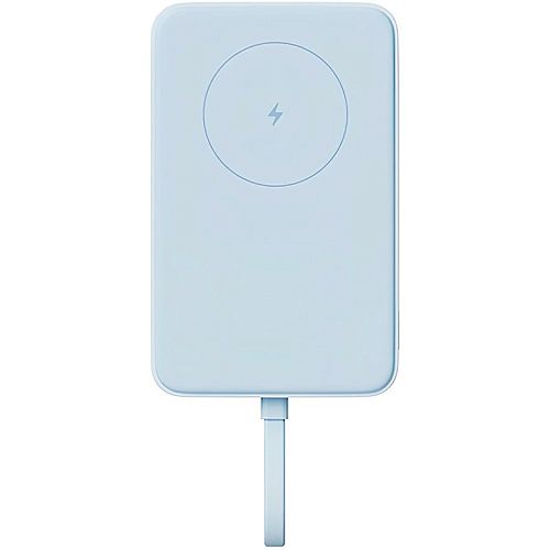 Внешний аккумулятор Mi Magnetic Power Bank With Cable USB-C 10000mAh 33W (WPB1007MI) (Голубой) — фото