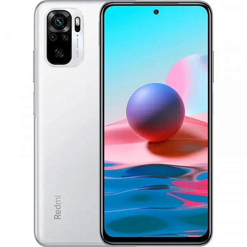 Смартфон Redmi Note 10 64GB/4GB White (Белый) — фото