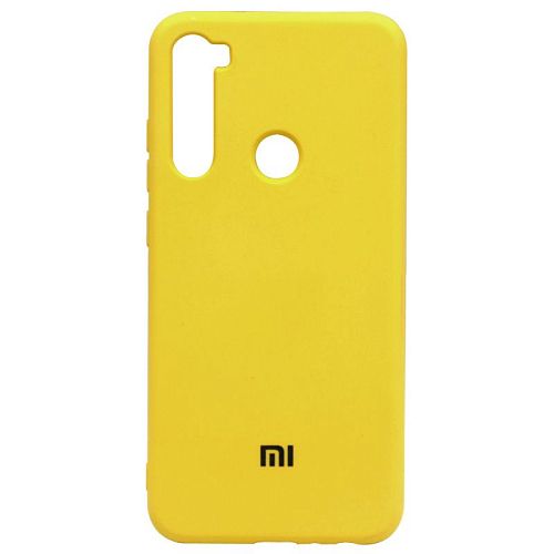 Силиконовый чехол для Redmi Note 8 (Желтый) — фото