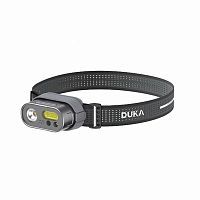Фонарь налобный DUKA/AtuMan MH1 Intelligent Multifunctional Headlights Set (Черный) — фото