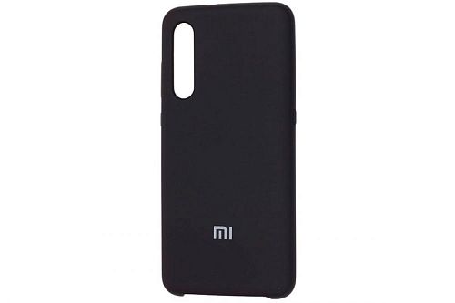 Силиконовый чехол для Xiaomi Mi 9 Lite/CC9 (Черный) — фото