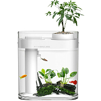 Акваферма Descriptive Geometry Amphibious Fish Tank (HF-JHYGQC001) (Белый) — фото