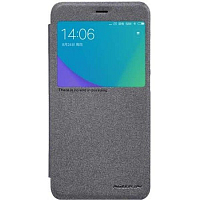 Чехол-книжка Nilkin Sparkle Gray для Redmi Note 5A (Серый) — фото