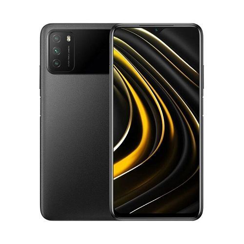 Смартфон Poco M3 64GB/4GB Black (Черный) — фото