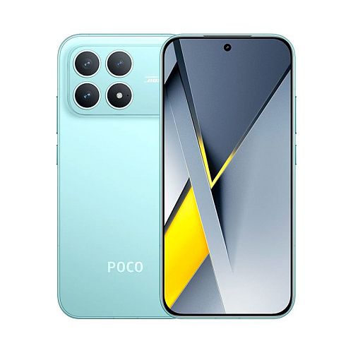 Смартфон POCO F8 Pro 12GB/256GB (Голубой) — фото