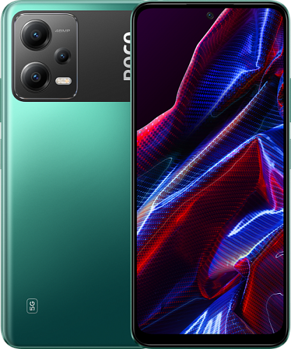 Смартфон Poco X5 5G 6GB/128GB (Зеленый) — фото