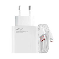 Сетевое зарядное устройство Xiaomi HyperCharge Combo 67W (MDY-12-EH) (Белый) — фото