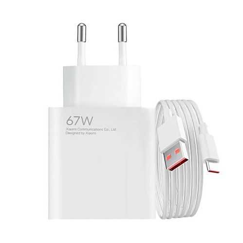 Сетевое зарядное устройство Xiaomi HyperCharge Combo 67W (MDY-12-EH) (Белый) — фото