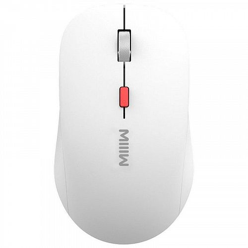 Беспроводная мышь Miiiw Dual Mode Wireless Mouse Silent Edition (MW23M22) (Белый) — фото