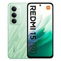 Смартфон Redmi 15 5G 4GB/128GB (Зеленый) — фото