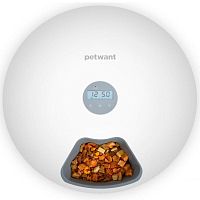 Автоматическая кормушка для животных Petwant F6 Smart Pet Feeder (6-meal) White (Белый) — фото