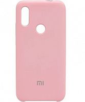 Силиконовый чехол Silicone Cover для Redmi Note 7 (Розовый) — фото