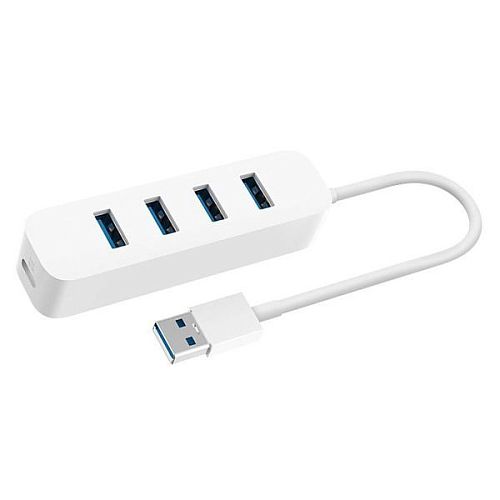 Адаптер сплиттер Xiaomi USB 3.0 Splitter XMFXQ01QM (Белый) — фото