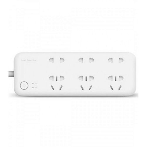 Удлинитель Xiaomi Mi Power Strip White with Wi-Fi (6 розеток, белый) — фото