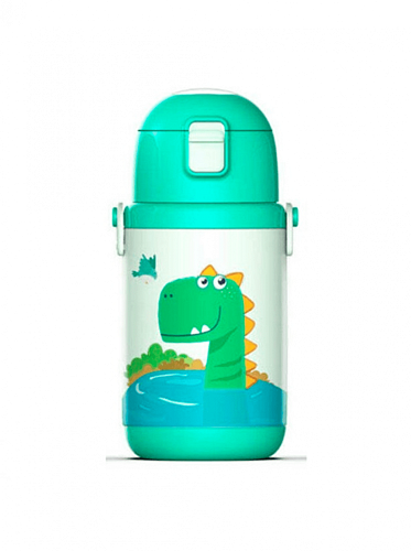Детский термос Xiaomi Elf Bird 400 мл Green (Зеленый) — фото