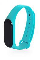 Силиконовый ремешок для Xiaomi Mi Band 4 (Бирюзовый) — фото