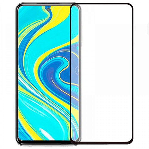 Защитное 5D стекло для Redmi Note 10 Pro Black (Черное) — фото