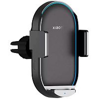Держатель с беспроводной зарядкой Xiaomi Wireless Car Charger Pro 50W Max (WCJ05ZM) (Черный) — фото