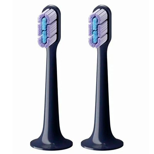 Сменные насадки для зубной щетки Mijia Sonic Electric Toothbrush T700 MBS304 (2 шт.) (Черный) — фото