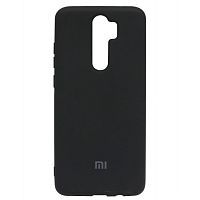 Силиконовый чехол для Redmi Note 8 Pro (Черный) — фото