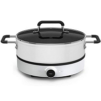Комплект индукционная плита Mi Home Induction Cooker и Рисоварка Xiaomi Mijia Custom Home Pan — фото