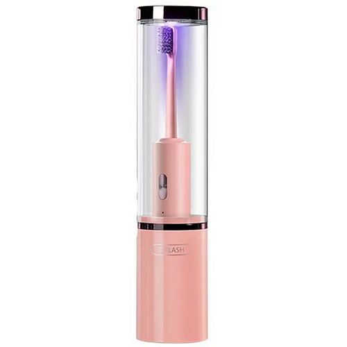 Электрическая зубная щетка T-Flash UV Sterilization Toothbrush Q-05 (Розовый) — фото