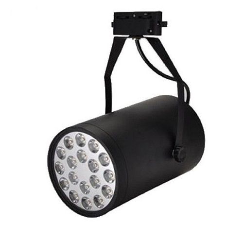 Трековый светодиодный светильник LED Spotlight 18W Brown-Metalic (Черный) — фото