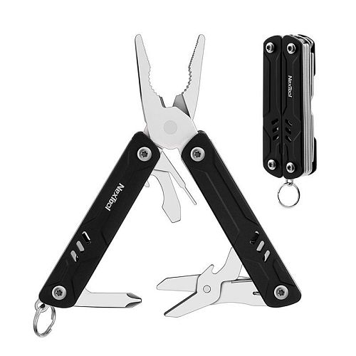 Мультитул NexTool 9-In-1 Mini Sailor Pliers Lite Multitool (NE20314) (Черный) — фото