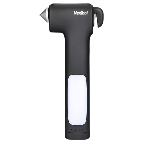 Многофункциональный аварийный молоток Nextool Multifunctional Survival Hammer Black (Черный) — фото