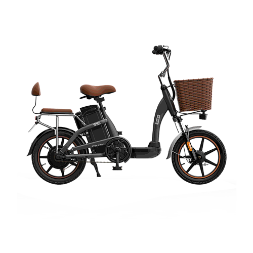 Электровелосипед HIMO C16 Electric Power Bicycle Black (Черный) — фото