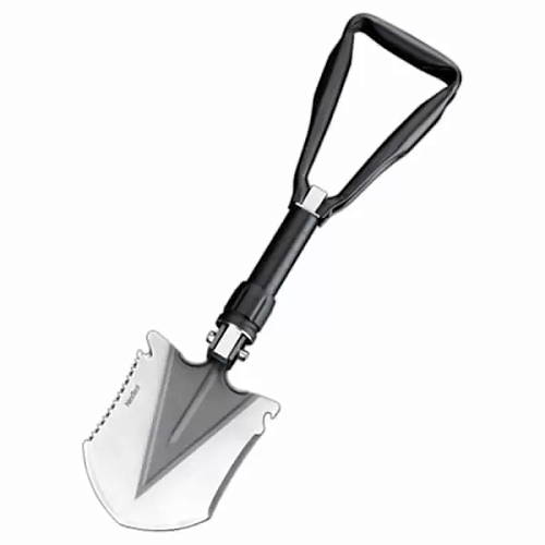 Лопата сапёрная складная NexTool Multifunctional Folding Shovel (NE20033) (Черный) — фото