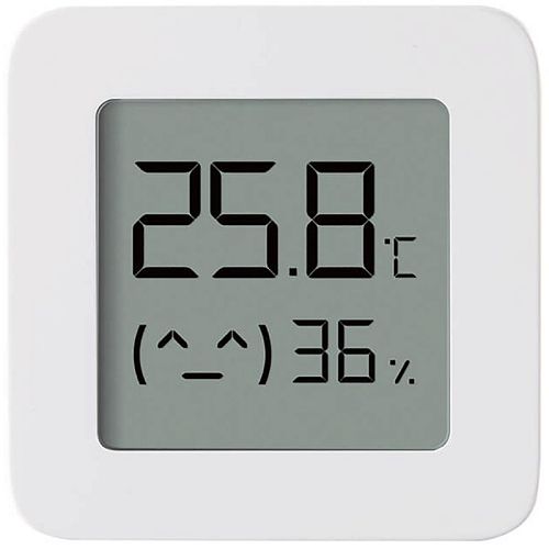Датчик температуры и влажности Xiaomi Mi Temperature and Humidity 2 EAC (LYWSD03MMC) White (Белый) — фото