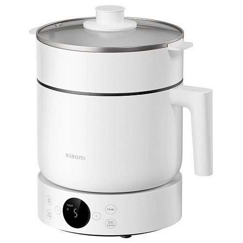 Пароварка электрическая Xiaomi Multifunctional Cooker 1.5L 1000W (MEC01) (Белый) — фото