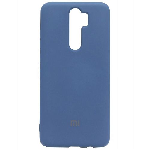 Силиконовый чехол для Redmi Note 8 Pro (Синий) — фото