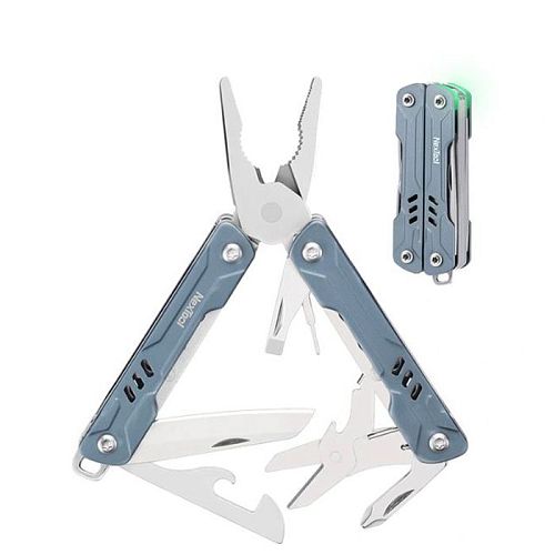 Мультитул NexTool Mini Sailor Functional Pliers 11-in-1 (NE20156F) (Серебристый) — фото