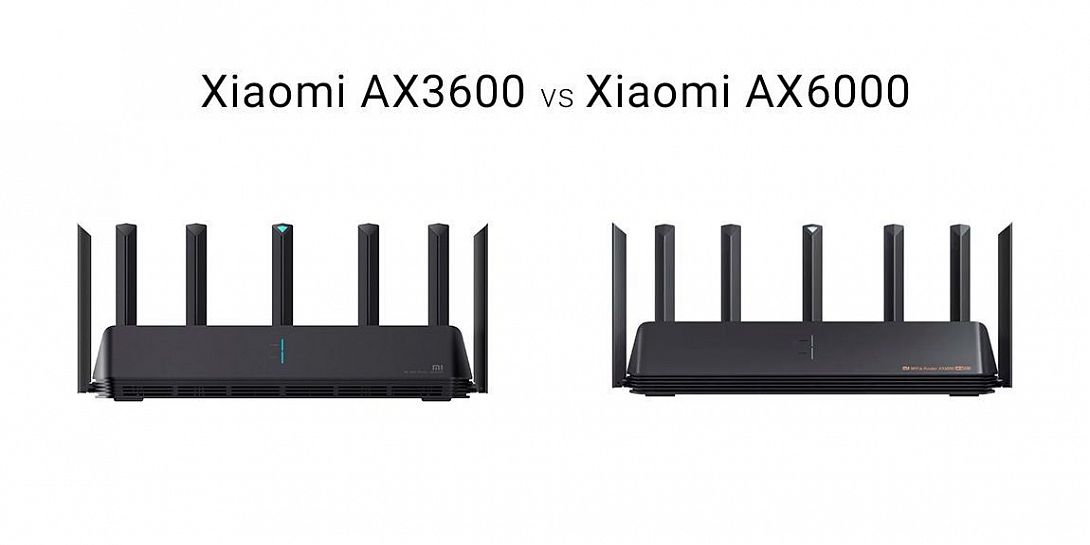 Сравнение лучших роутеров Xiaomi: AX6000 vs AX3600