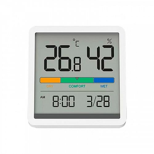 Метеостанция BEHEART Temperature and Humidity Clock Display W200 (Белый) — фото