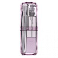 Органайзер для гигиенического набора Travel Toothbrush Cup Pink (Розовый) — фото